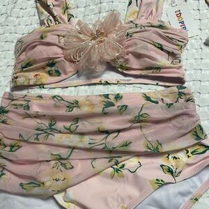 Floral Pink Bikini Set